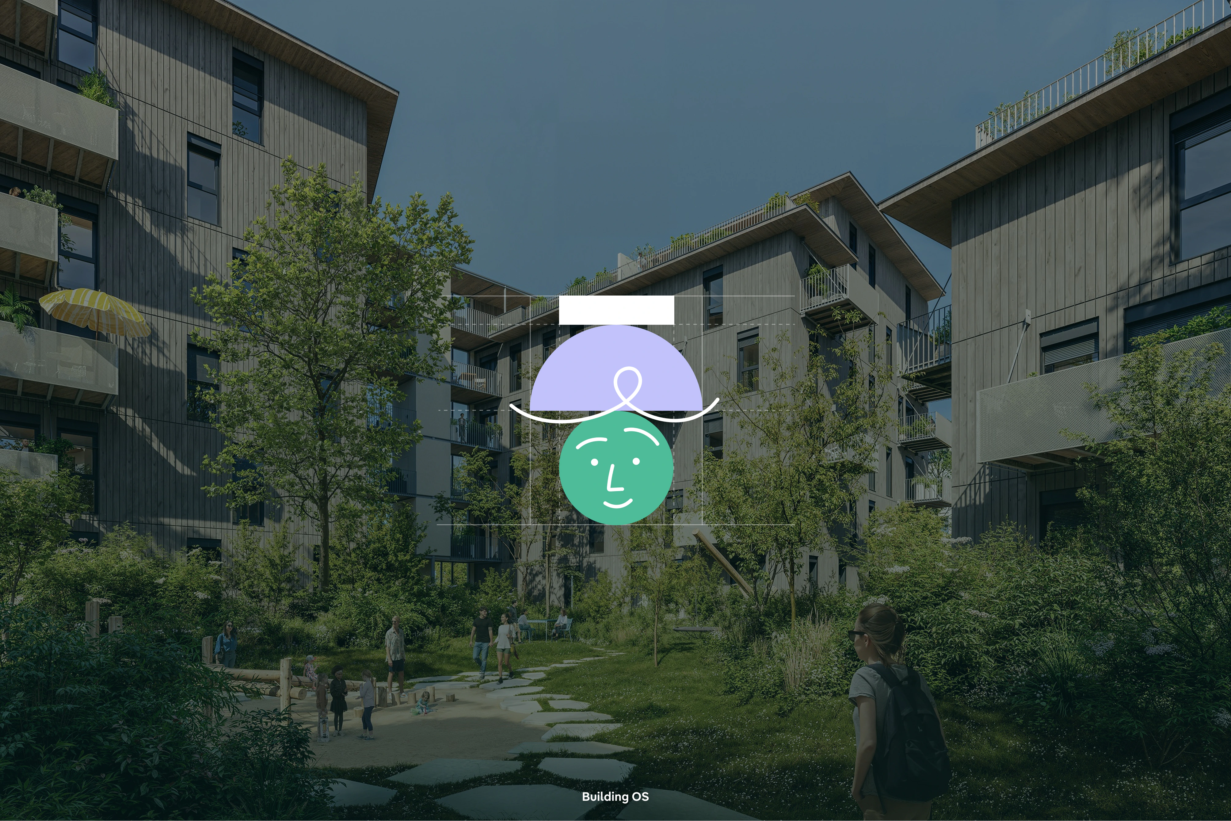 GROPYUS Building OS: wide case-study banner and product presence