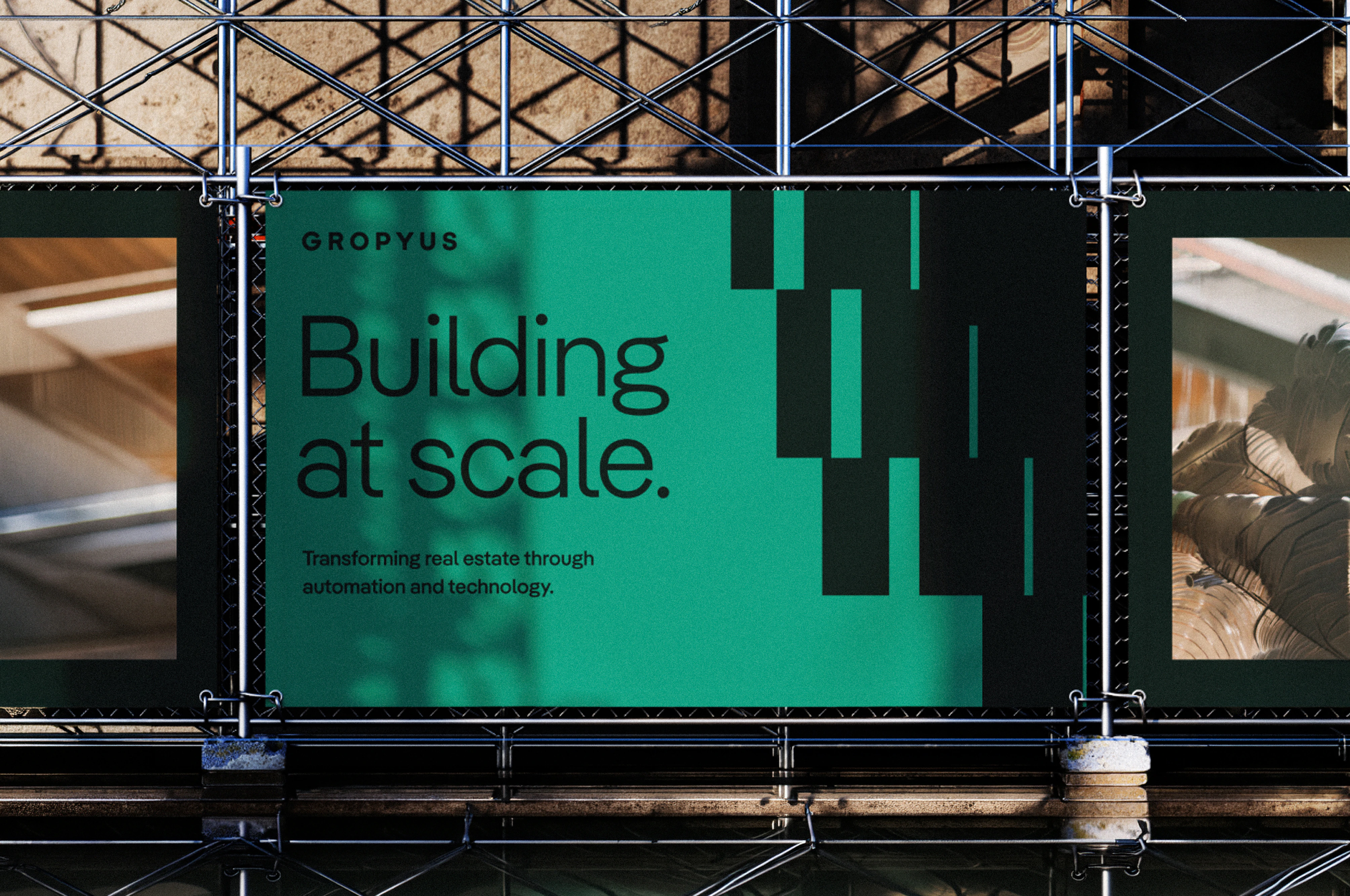 GROPYUS Building OS: wider composition, system across breakpoints