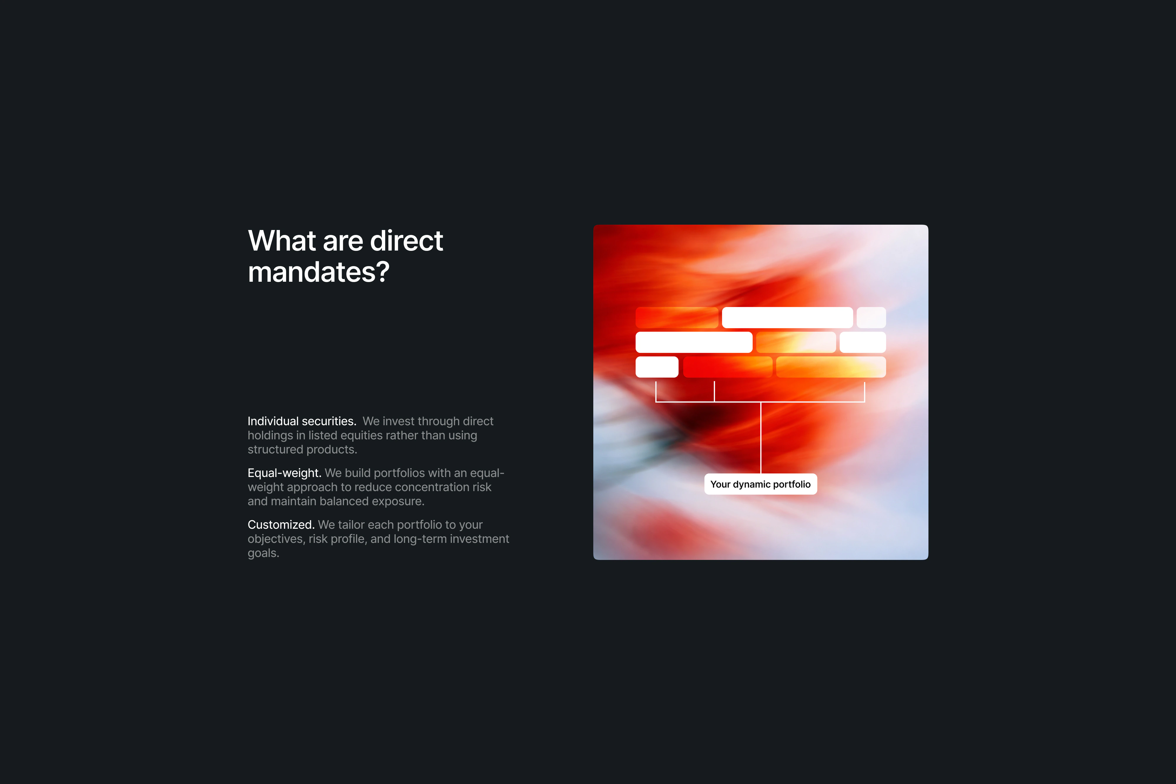 Lapis: editorial tags and motion-blurred landscape behind the content layer
