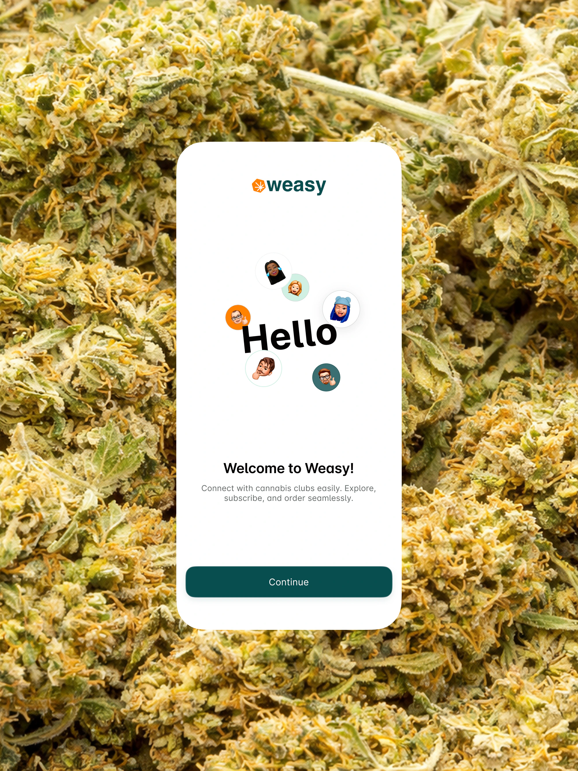 Weasy web dashboard: club operations and compliance-oriented UI